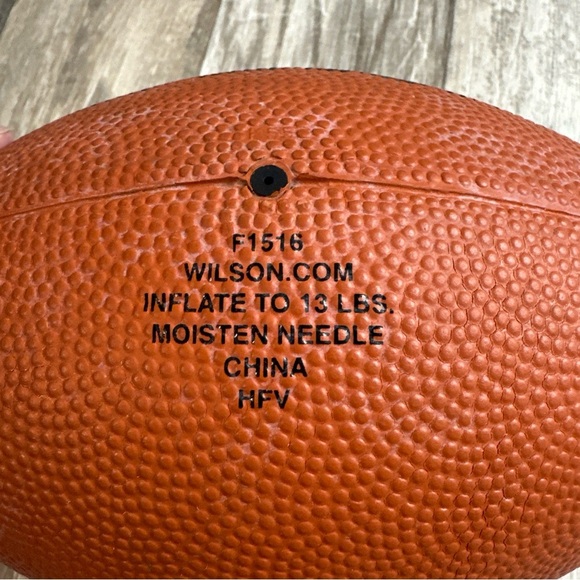 Wilson Pepsi PP&K Football, Orange, NFL Punt, Pass, Kick - Picture 6 of 9